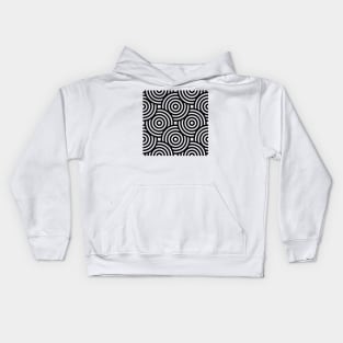 Concentric Circles Kids Hoodie